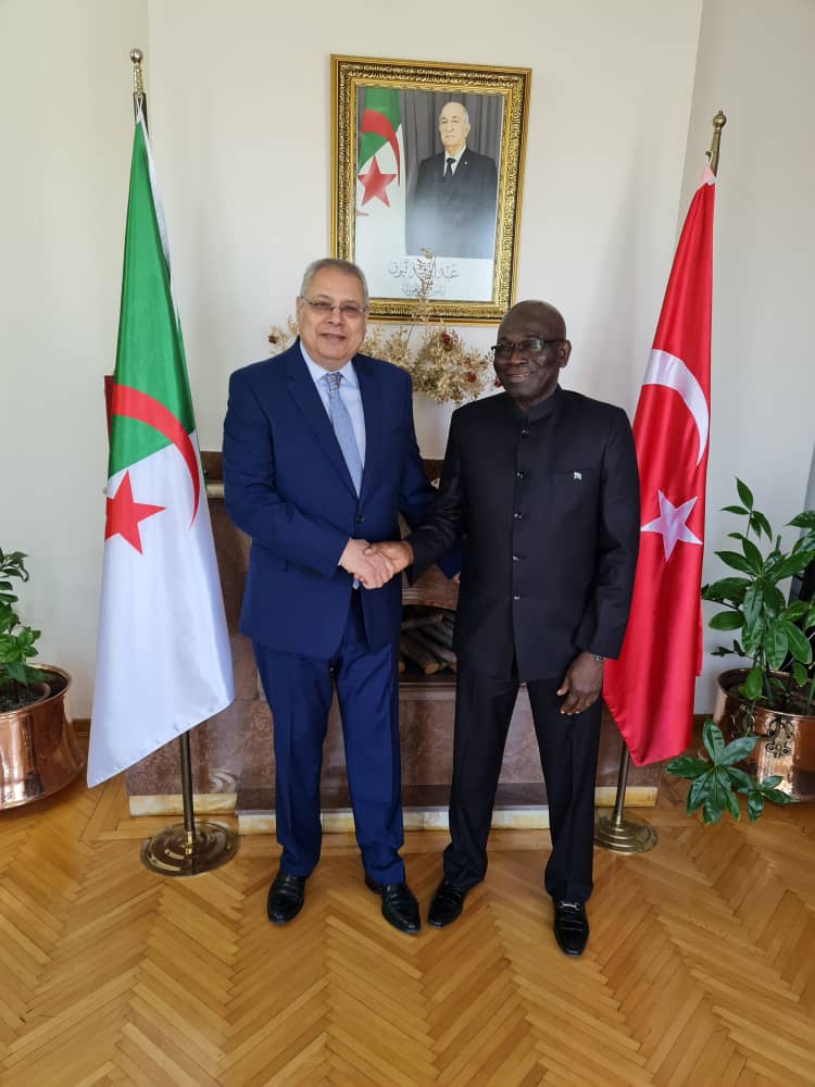 Courtesy Call on H.E. Sofiane Mimouni, Algerian Ambassador to Türkiye