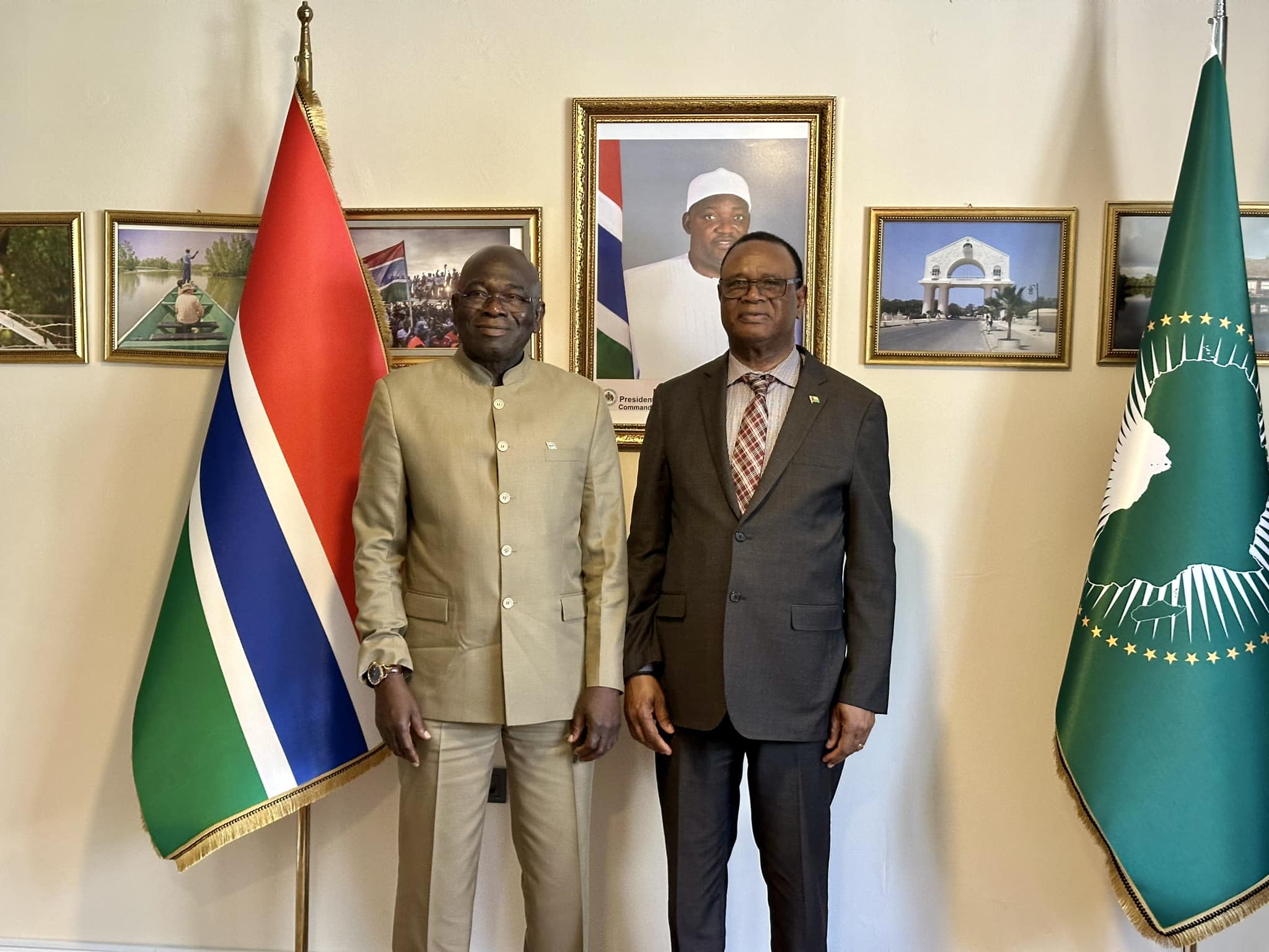 Ambassadors of The Gambia and Guinea-Bissau Explore New Avenues for Cooperation