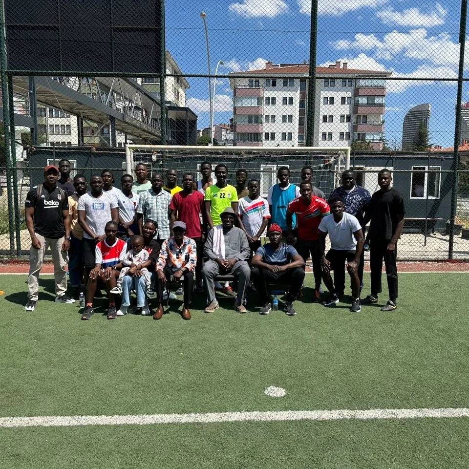 Gambian Embassy Hosts Student Football Match in Ankara