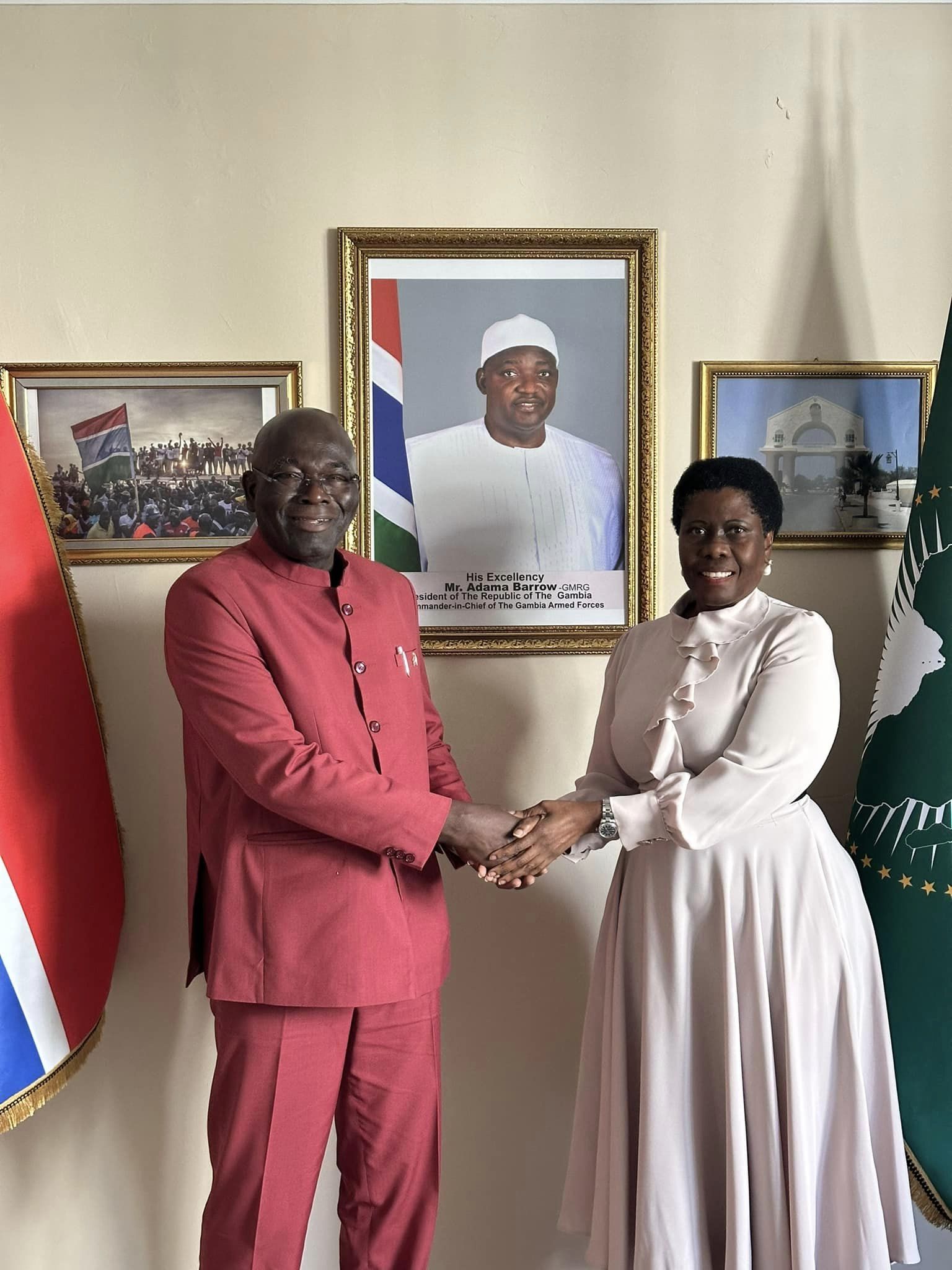 Strengthening Diplomatic Ties: South Africa and The Gambia Discuss Mutual Interests