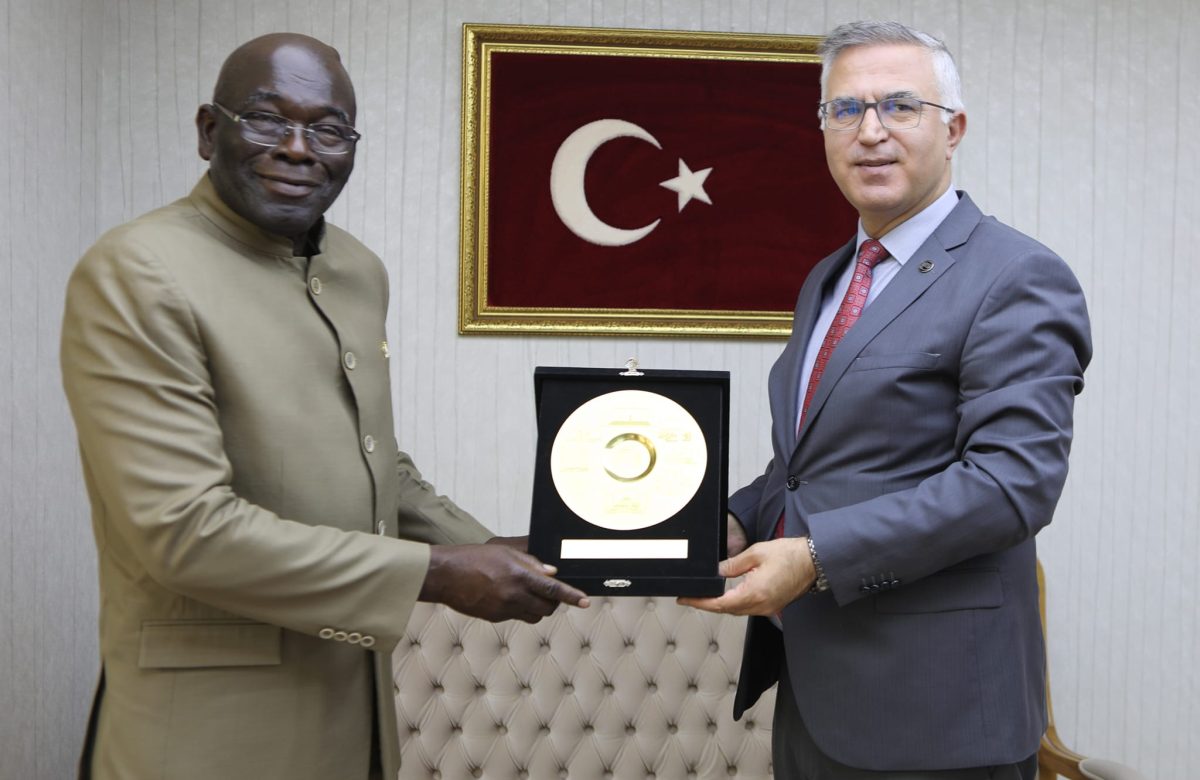 Ambassador Conteh Discusses Strengthening Ties with Turkish Justice Academy