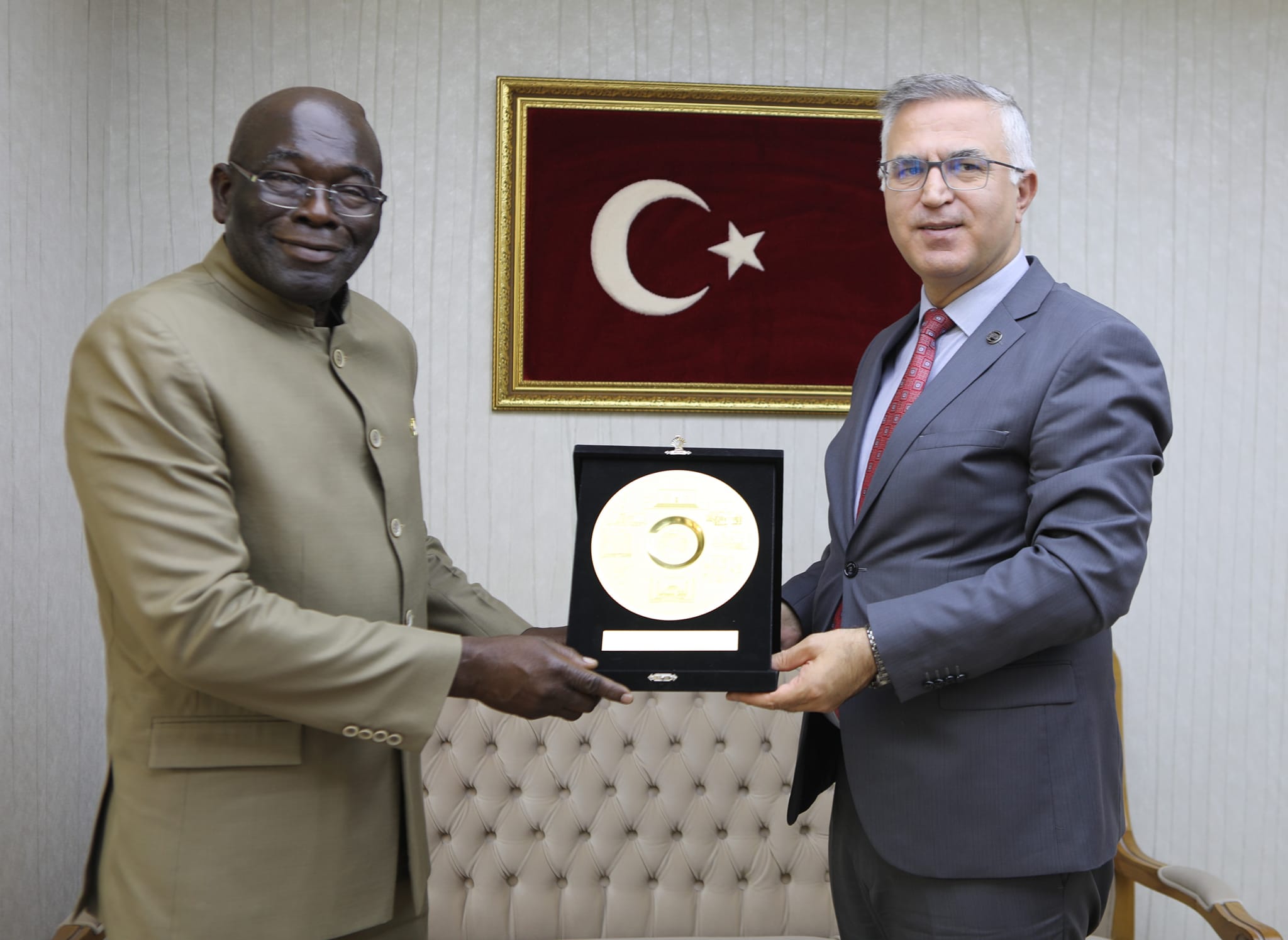 Ambassador Conteh Discusses Strengthening Ties with Turkish Justice Academy